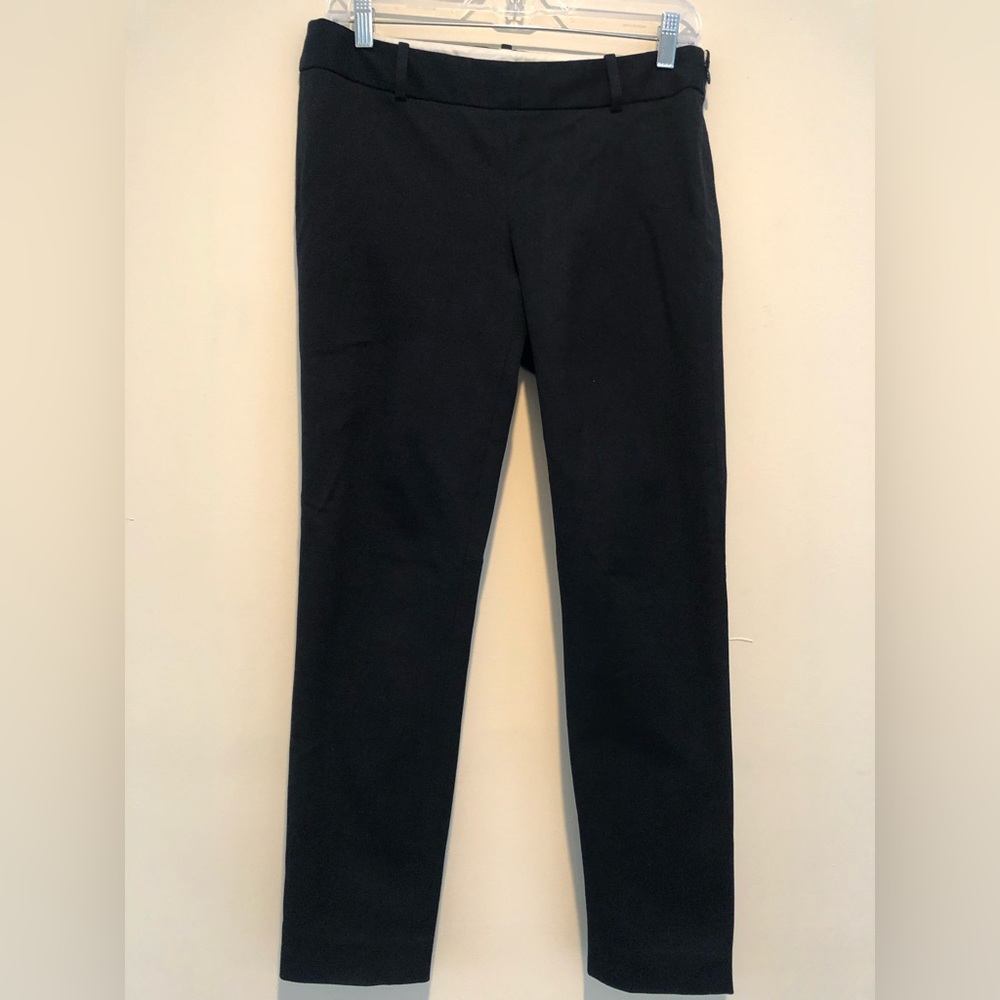 J Crew, black skinny stretch pants.  Size 2.